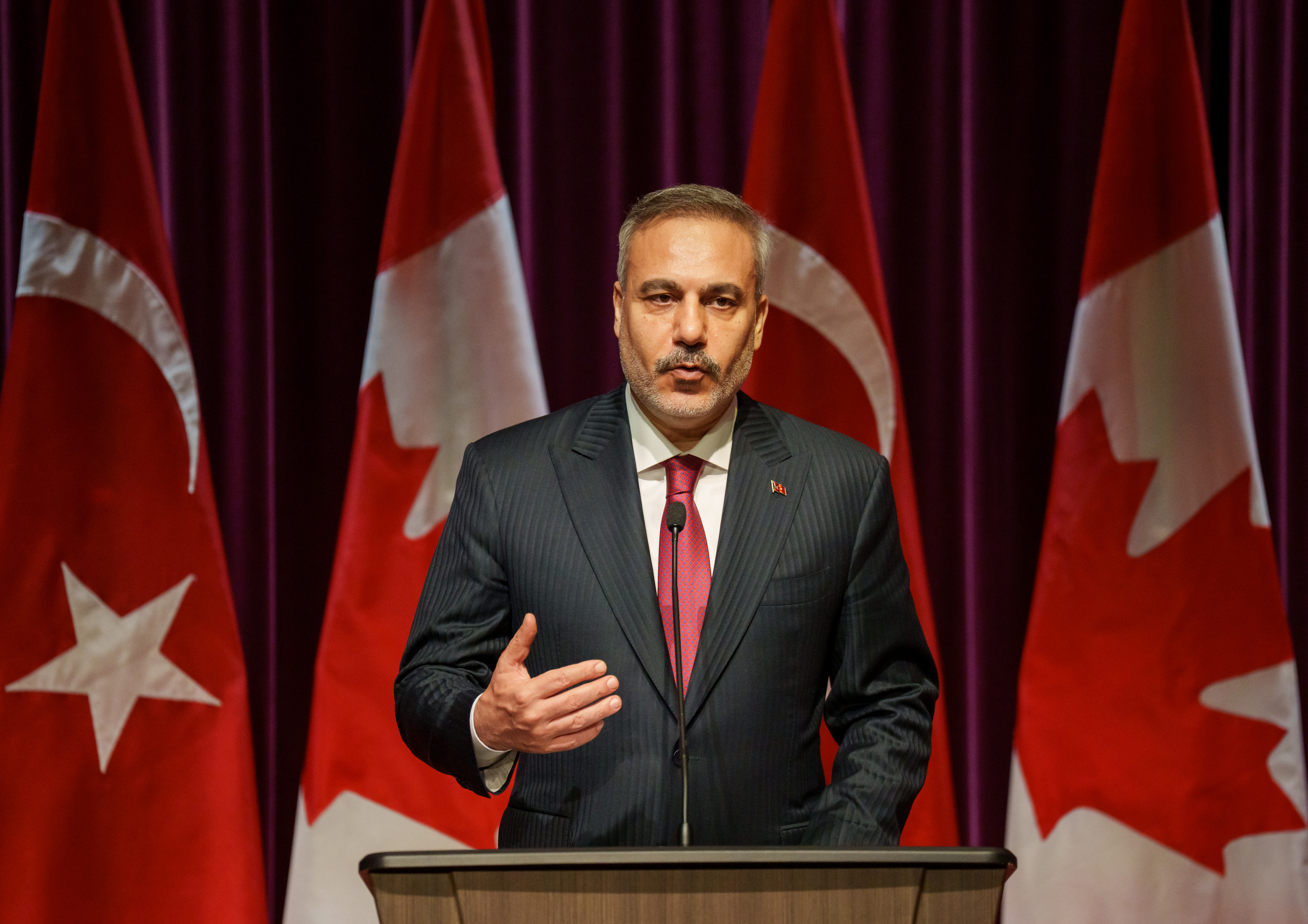Turkey’s Minister of Foreign Affairs Hakan Fidan.